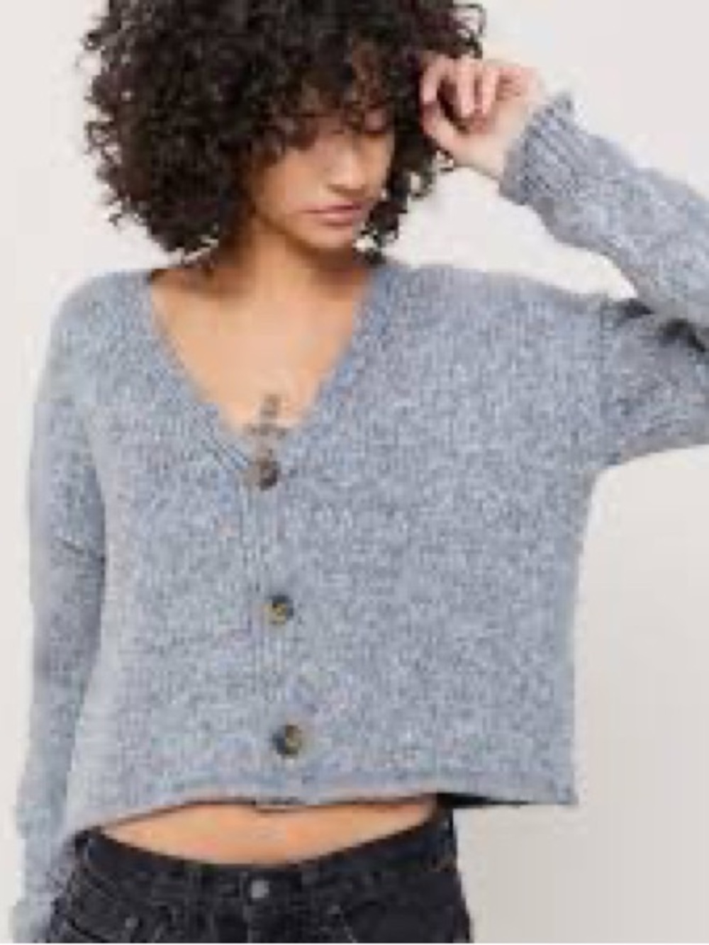 ♠️5/$25♠️Urban Outfitters Cozy Light Knit Button-Front Women's Cardigan